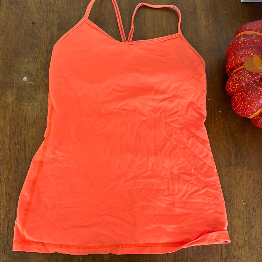 Orange Lulu tank
